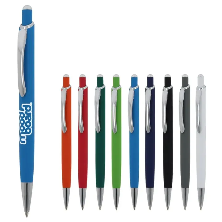Ballpen Monaco Metal miękki dotyk - LT87780 (gadzety reklamowe)