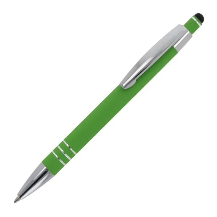 Aluminium ballpoint pen with elegant soft-touch finish - LT87781 (N0032)