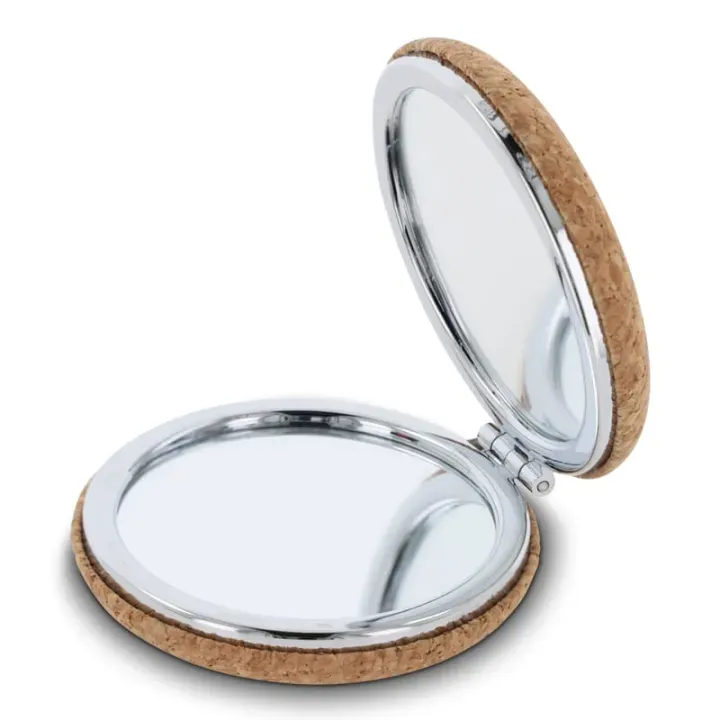 Ecological hand mirror in cork - LT90725 (N0094)