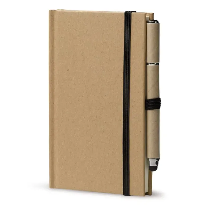 A6 cardboard notepad + pen - LT90839 (N0051)