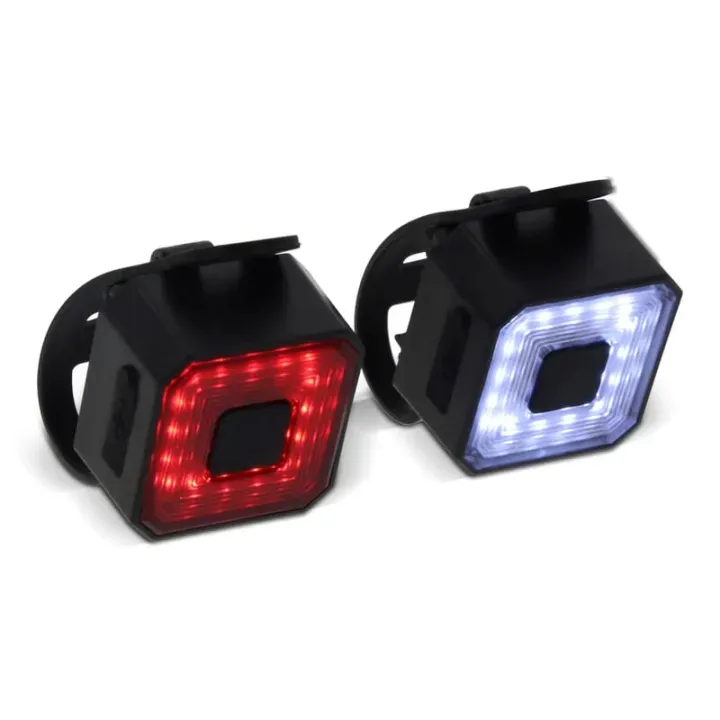 Set of 2 rechargeable bicycle lights - LT91235 (N0002)