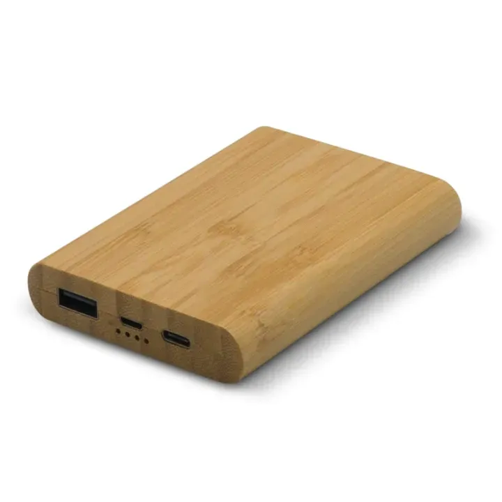 Powerbank bamboo 5,000mAh - LT91275 (N0093)