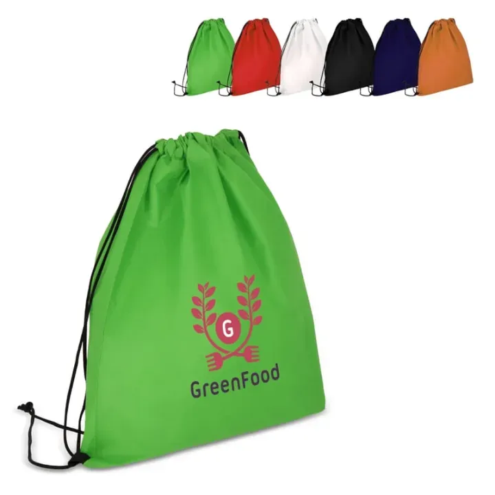 R-PET Worek ze sznurkiem z włókniny 38 x 42 cm 75 g/m² - LT91321 (gadzety reklamowe)