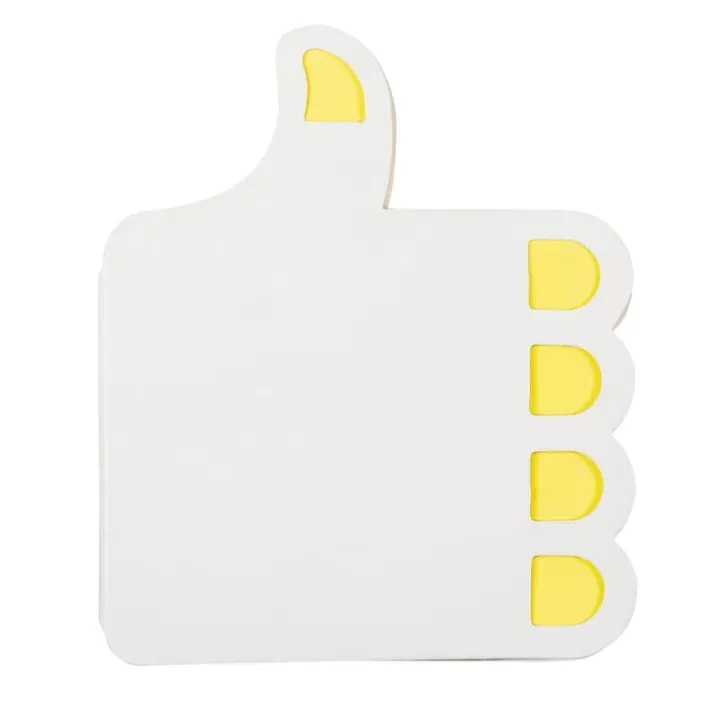 Thumb-shaped adhesive notepad - LT91824 (N0141)