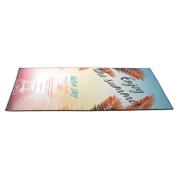QUICK-DRY BEACH TOWEL WITH PRINT - LT95041 (N0995)