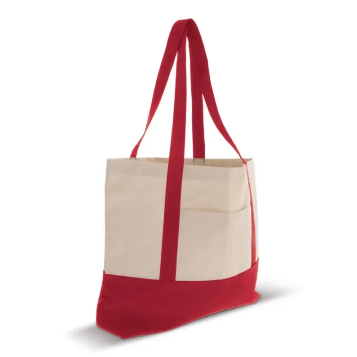 Beach bag in OEKO-TEX® cotton canvas 280 g/m² - LT95247 (N0021)