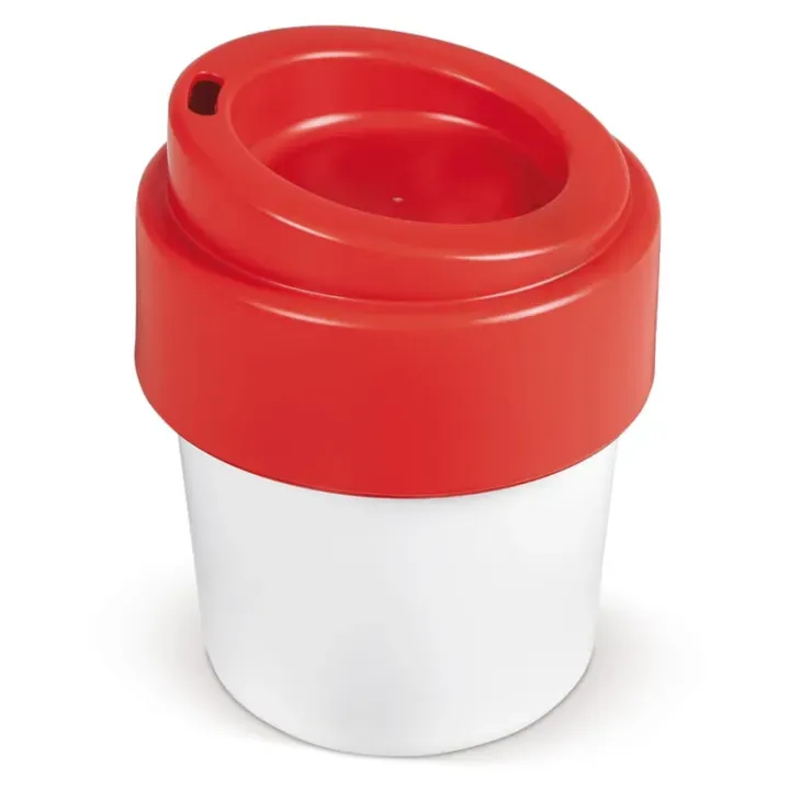KUBEK TERMICZNY Z POKRYWKĄ 240 ML - LT98707 (N0121)