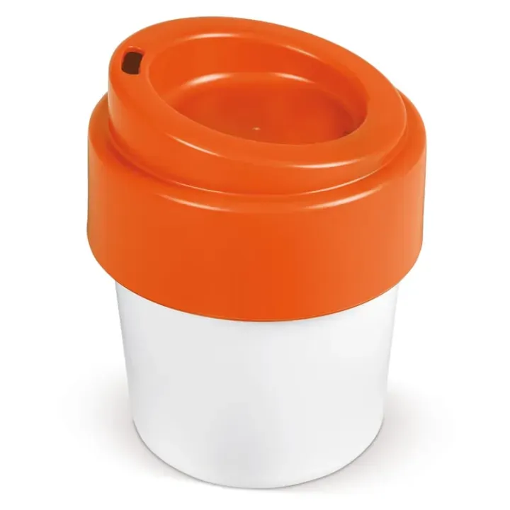 KUBEK TERMICZNY Z POKRYWKĄ 240 ML - LT98707 (N0126)