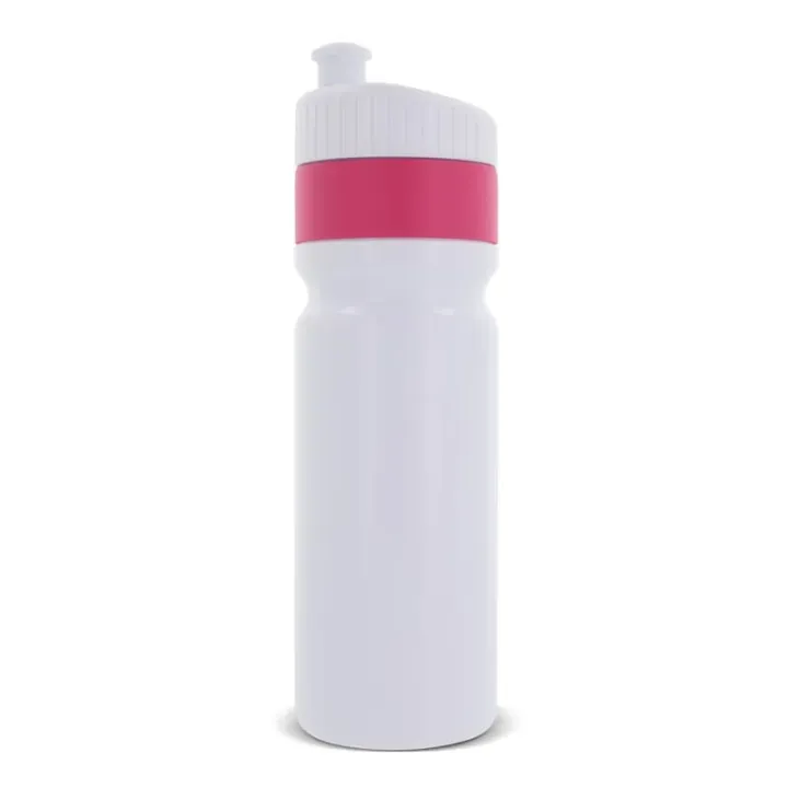 Sports bottle with coloured rim, 750 ml - LT98786 (N0176)