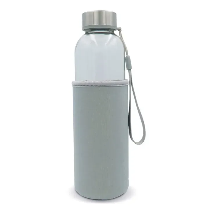Glass bottle with sleeve, 500 ml - LT98822 (N0461)