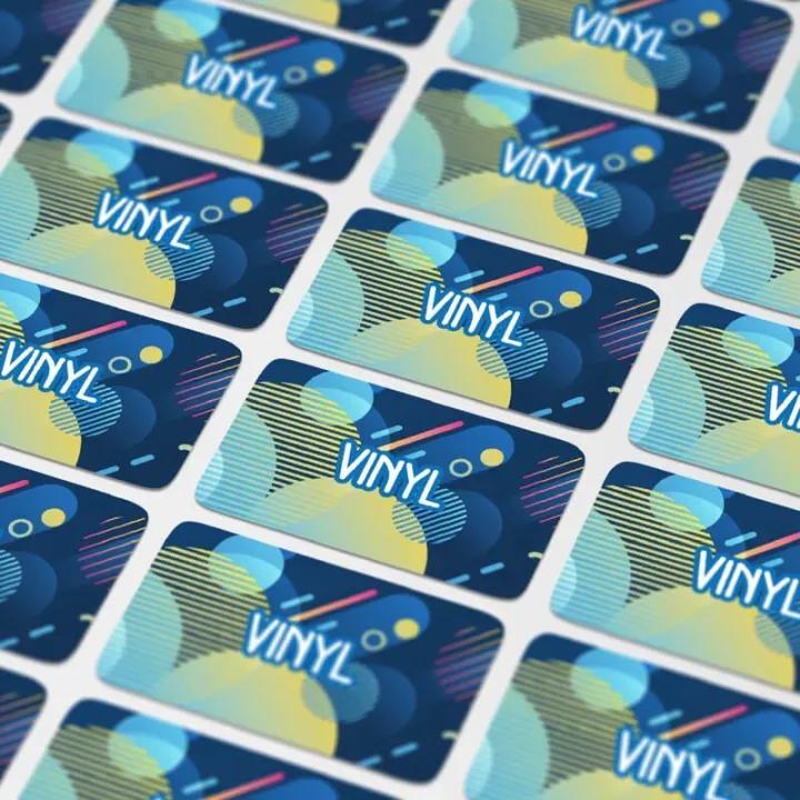 Vinyl Sticker Prostokątny 50x20mm - LT99145 (gadzety reklamowe)