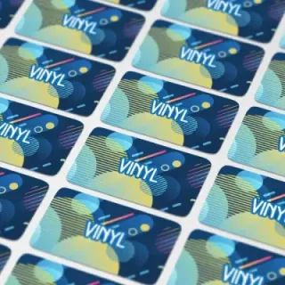 Vinyl Sticker Prostokątny 60x25mm - LT99146 (gadzety reklamowe)