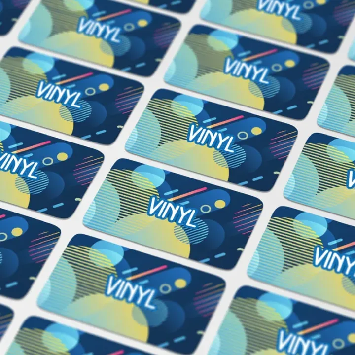 Vinyl Sticker Prostokątny 60x25mm - LT99146 (gadzety reklamowe)