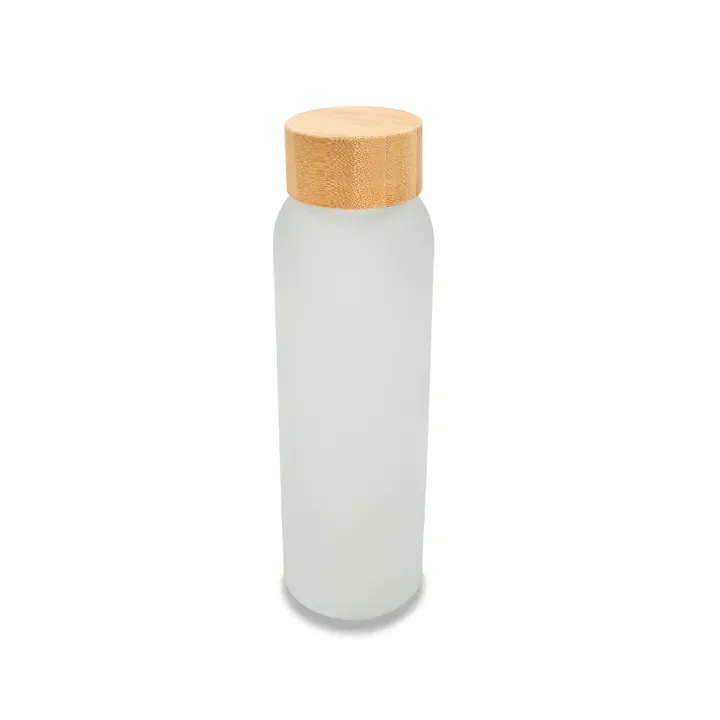 Butelka szklana Melbourne 500 ml biały - R08168 (gadzety reklamowe)