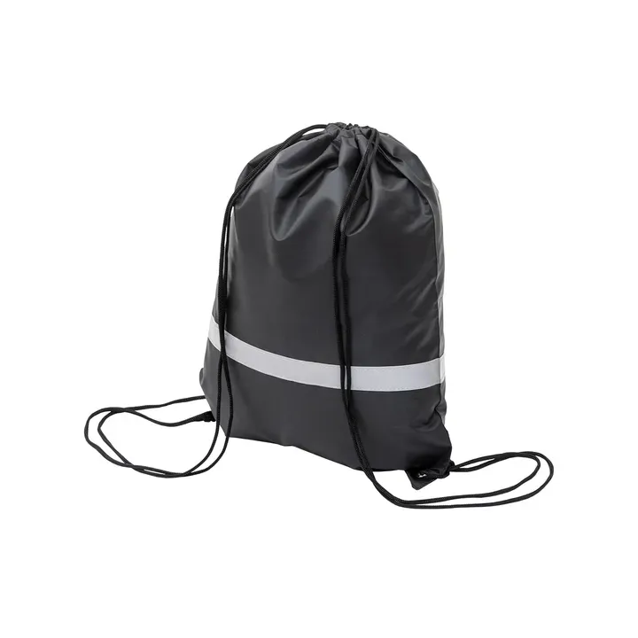 Polyester backpack with reflective tape - R08696.03