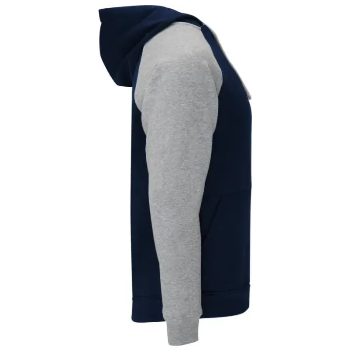 Dwukolorowa bluza z kapturem unisex - PC R1058B