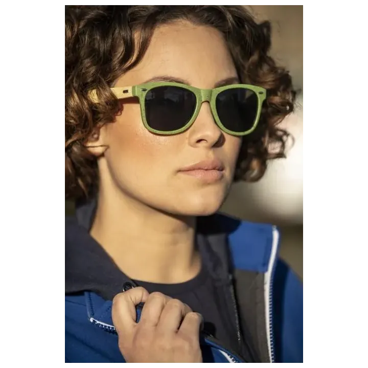 Ekologiczne okulary przeciwsłoneczne w stylu retro - 12700521