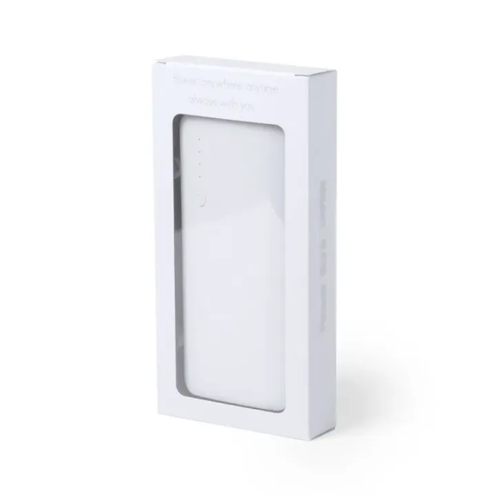 Power bank 10000 mAh, lampka LED - V3856