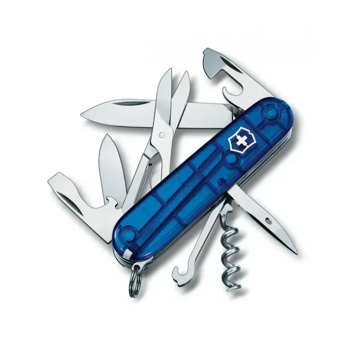 SCYZORYK CLIMBER TRANSPARENTNY VICTORINOX - 13703T264