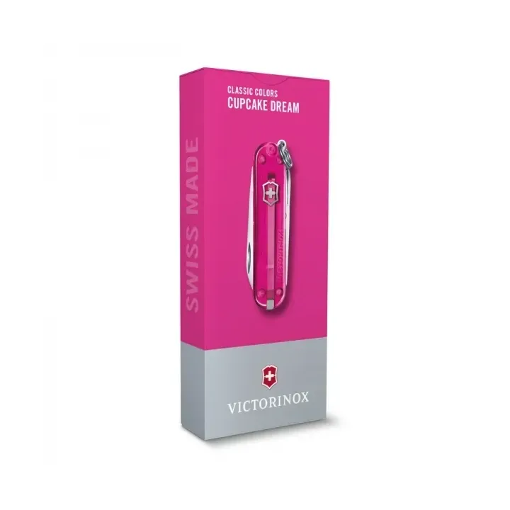 SCYZORYK CLASSIC SD TRANSPARENTNY VICTORINOX - 06223T5G11