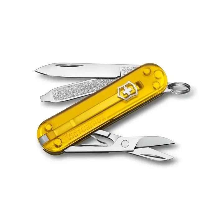 SCYZORYK CLASSIC SD TRANSPARENTNY VICTORINOX - 06223T5G11