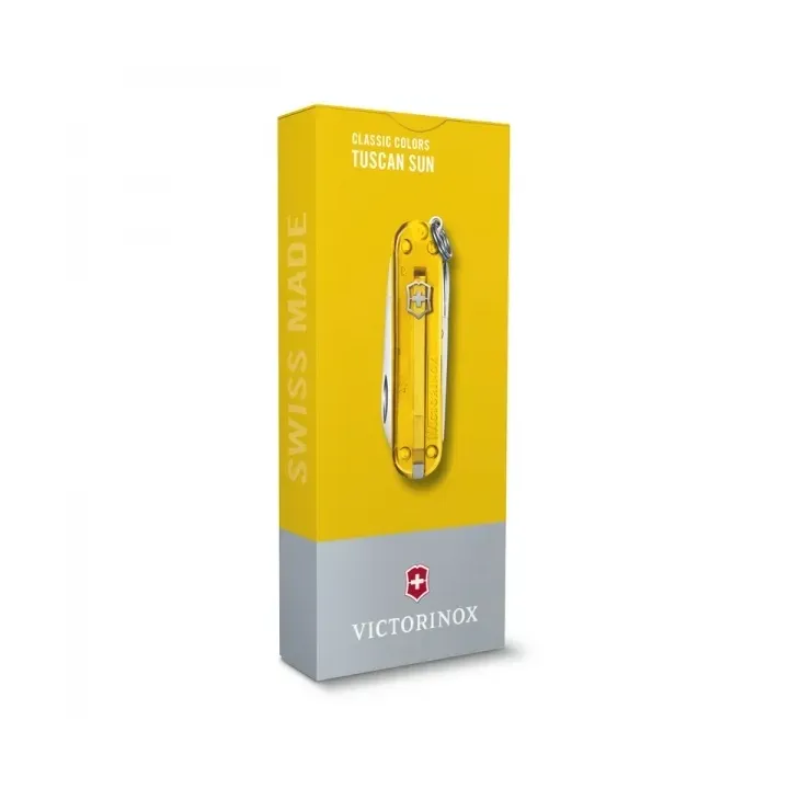 SCYZORYK CLASSIC SD TRANSPARENTNY VICTORINOX - 06223T5G11