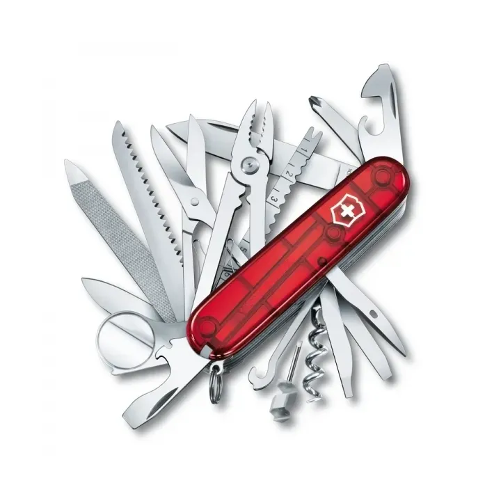 SCYZORYK SWISSCHAMP TRANSPARENTNY VICTORINOX - 16795T65