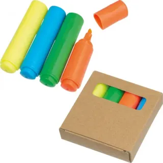 Mini zakreślacze 4 kolory - MA 24721