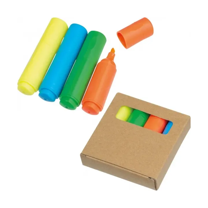 Mini zakreślacze 4 kolory - MA 24721
