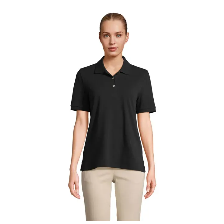 PACIFIC WOMEN POLO - S04440 (MOCN#BK)
