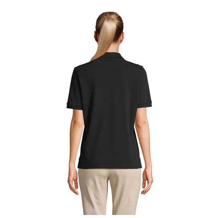 PACIFIC WOMEN POLO - S04440 (MOCN#BK)