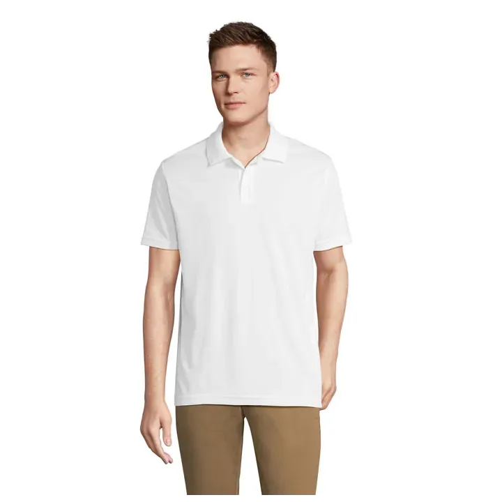 PITCHER UNISEX POLO - S04442 (MOCN#WH)