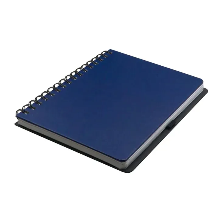 Notatnik na spirali wykonany z papieru z recyklingu format A5 - LT92524 (N0010)