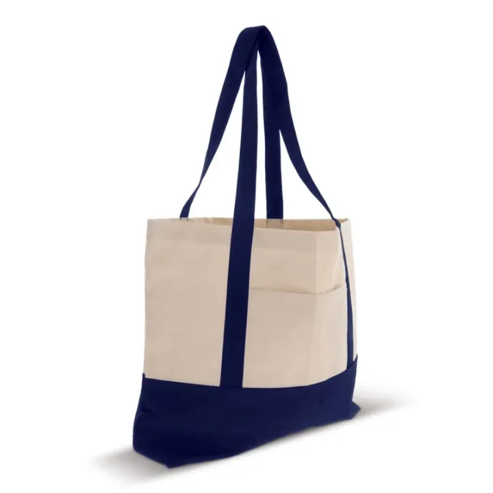 Beach bag in OEKO-TEX® cotton canvas 280 g/m² - LT95247 (N0010)
