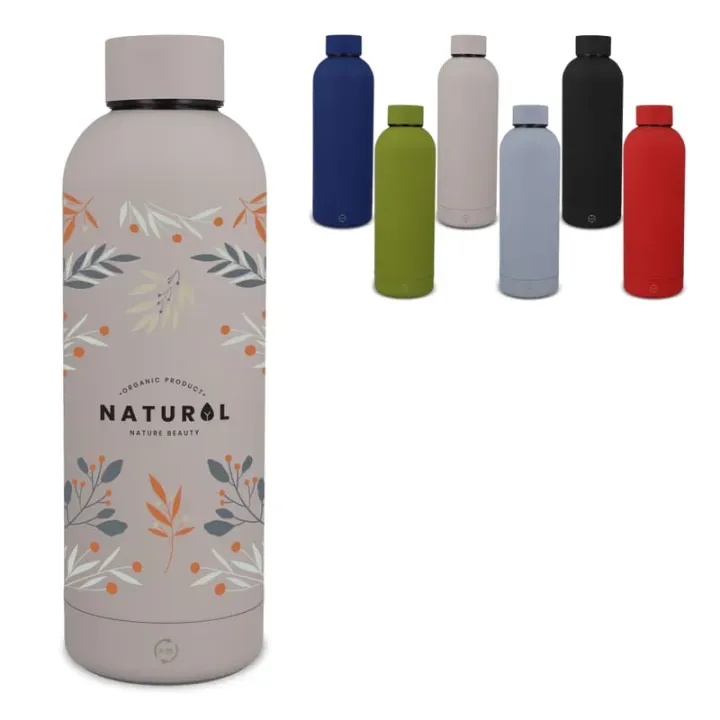 Termiczna butelka Alchemy miękki w dotyku 500ml - LT98828 (gadzety reklamowe)