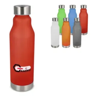 Matowa butelka R-PET 600ml - LT98824 (gadzety reklamowe)