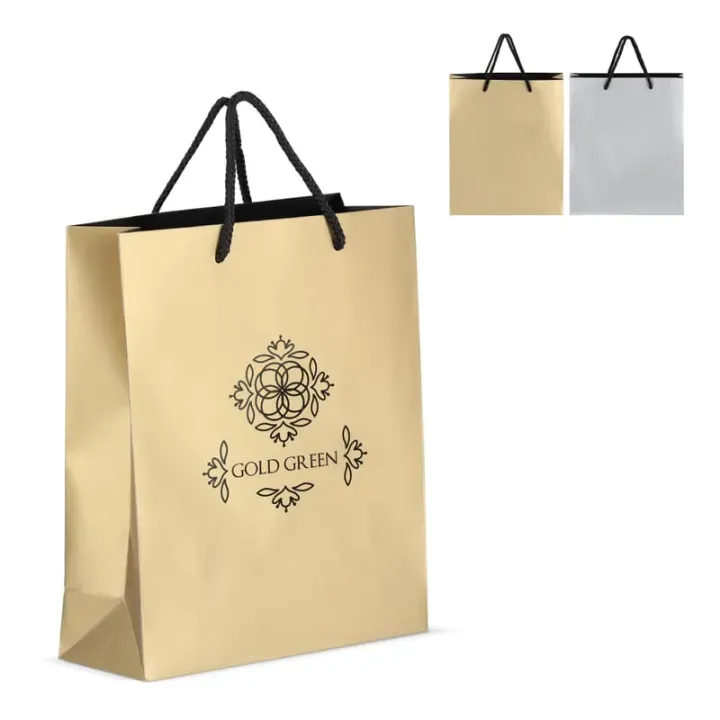 Papierowa torba prezentowa FSC 24 x 10 x 30 cm 200 g/m² - LT91516 (gadzety reklamowe)
