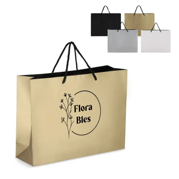 Papierowa torba prezentowa FSC 40 x 12 x 30 cm 200 g/m² - LT91518 (gadzety reklamowe)
