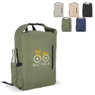 Plecak z klamrą R-PET 600D Rolltop 20L - LT95352 (gadzety reklamowe)