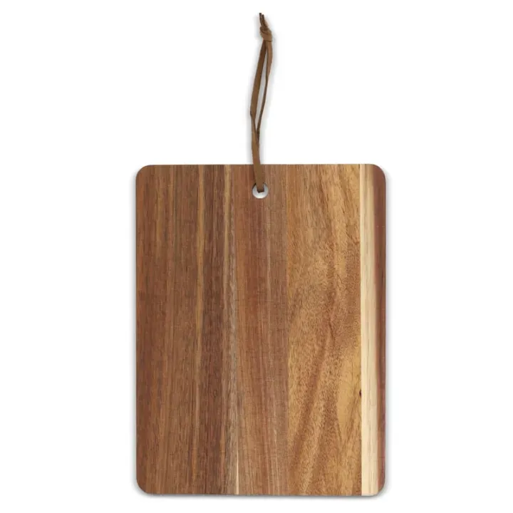 Akacjowa deska do serwowania 20 x 15 x 1,2 cm - LT94491 (N0093)