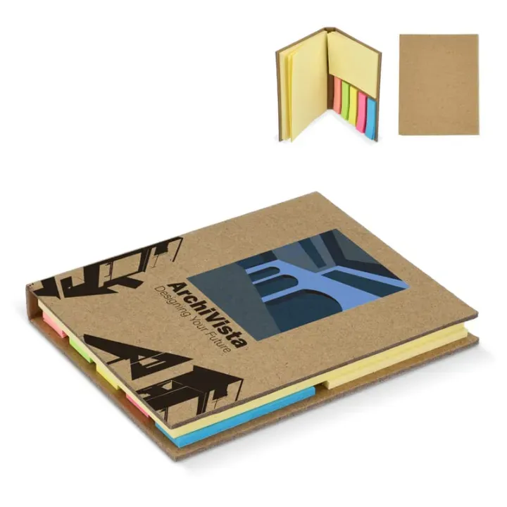 Karteczki samoprzylepne papier rzemieślniczy - LT92087 (gadzety reklamowe)
