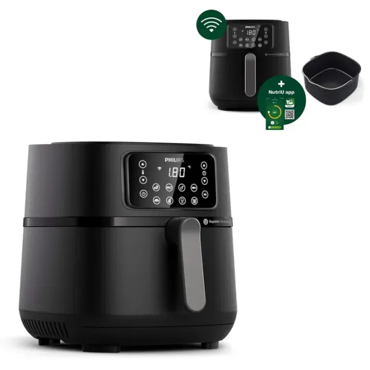 HD9285|Philips Airfryer XXL Connected + Forma do pieczenia - LT42200 (gadzety reklamowe)