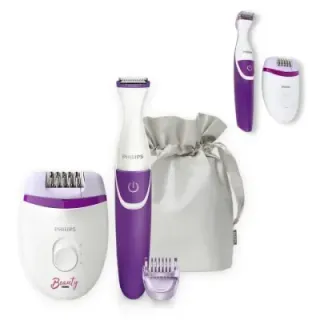 BRP505|Philips Satinelle depilator przewodowy i bezprzewodowy trymer do bikini - LT42282 (gadzety reklamowe)