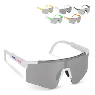 Sportowe okulary przeciwsłoneczne Tom R-PC z lustrzanymi soczewkami UV400 - LT86730 (gadzety reklamowe)