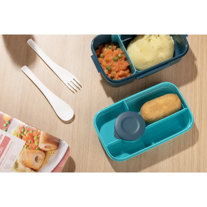 Dwukomorowy lunchbox - AS 16551
