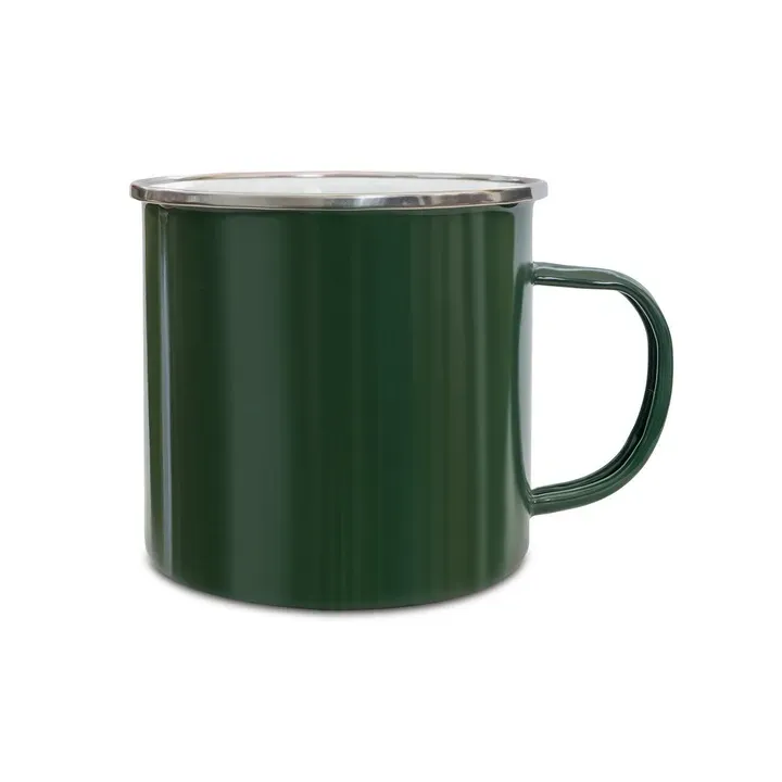 Kubek emaliowany w stylu vintage, 500 ml - R08231