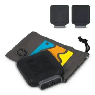 4026 - Bezprzewodowy powerbank Xoopar Ine Oda kompatybilny z MagSafe 5000 mAh - LT41416 (gadzety reklamowe)