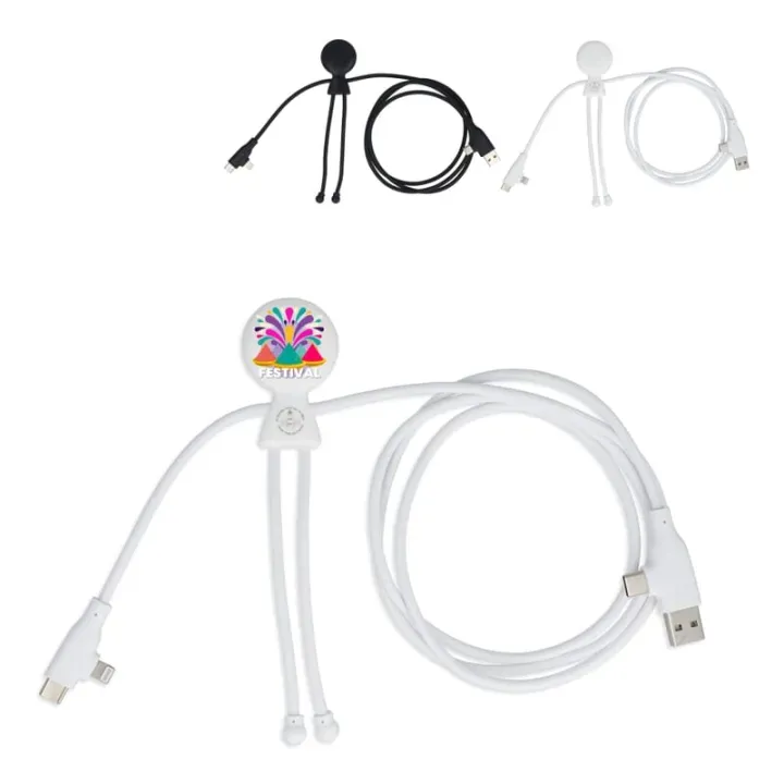 Xoopar Mr. Bio Long 60W PD kabel do ładowania1,2 metra - LT41024 (gadzety reklamowe)