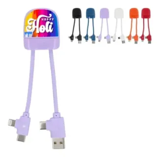 Kabel do ładowania Xoopar ICE-B Multi - LT41025 (gadzety reklamowe)