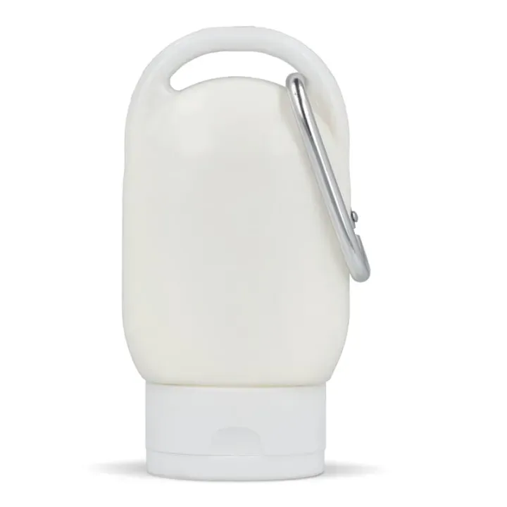 Balsam przeciwsłoneczny z karabińczykiem SPF30 z materiału z recyklingu - LT91838 (N0001)